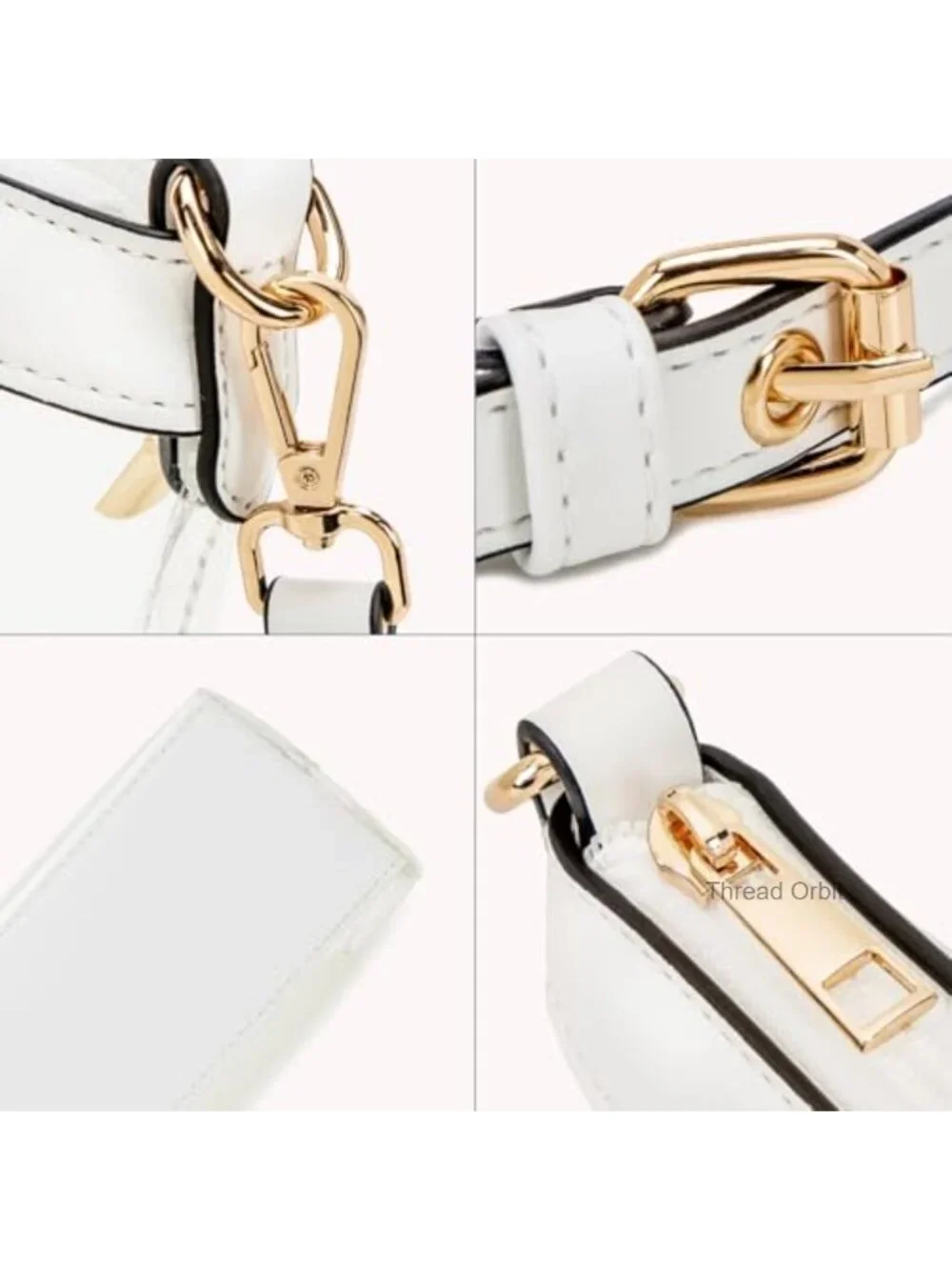 Clear Crossbody Bag for Stadium Events - PVC Transparent Purse